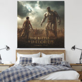 Strijd is de Heer Canvas Afdruk (Insitu (Slaapkamer))
