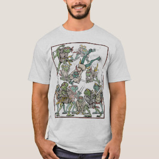 Strijd kikker t-shirt