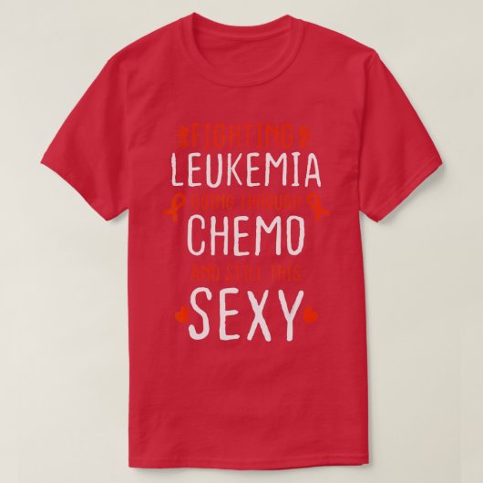Strijd Leukemie Shirt Chemotherapie (Design voorkant)