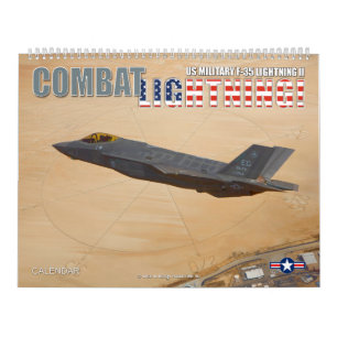 STRIJD LIGHTNING! - Amerikaanse militaire F-35 Lig Kalender