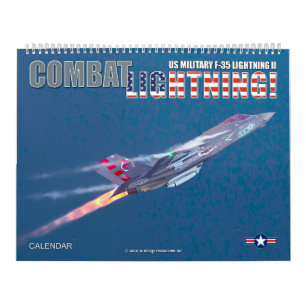 STRIJD LIGHTNING! - Amerikaanse militaire F-35 Lig Kalender