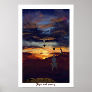 Strijd met jezelf poster