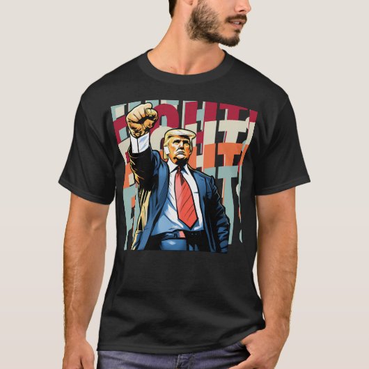 Strijd met Trump eerst opgewekt T-shirt (Voorkant)