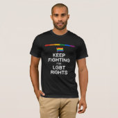 STRIJD NAAR LGBT-RECHTEN T-SHIRT (Voorkant volledig)