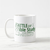 STRIJD OF BIJBELSTUDIE WIJ ZIJN BEWAPEND EN BEREID KOFFIEMOK (Links)