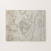  strijd om Bunker Hill Map (1775) Legpuzzel (Horizontaal)