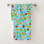 strijd om een droomeiland bad handdoek (Insitu)