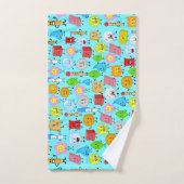 strijd om een droomeiland bad handdoek (Handdoek)