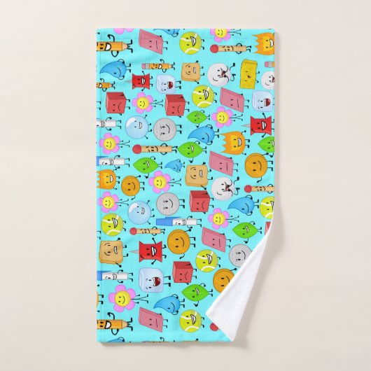 strijd om een droomeiland bad handdoek (Handdoek)