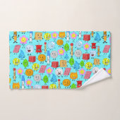 strijd om een droomeiland bad handdoek (Handdoek)