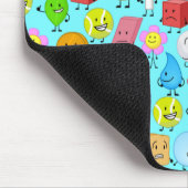 strijd om een droomeiland mousepad muismat (Hoek)