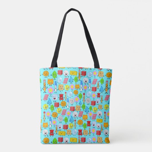 strijd om een droomeiland tote bag (Achterkant)
