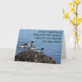 Strijd om inspiratie Blank Wenskaart Kaart (Gele Bloem)