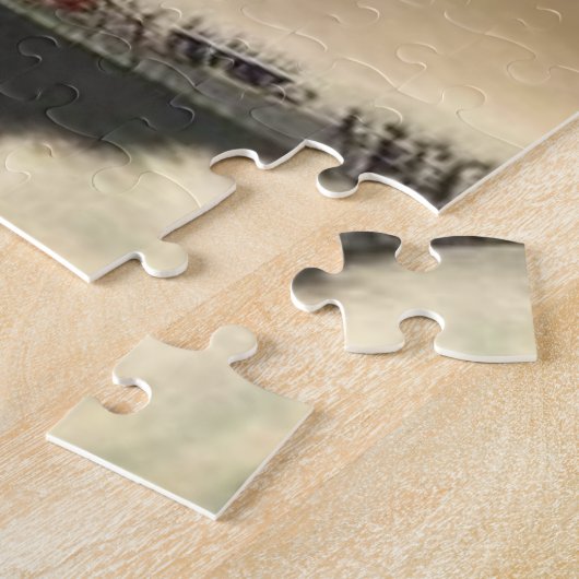 Strijd op Stormy Zeeen Legpuzzel (Zijkant)