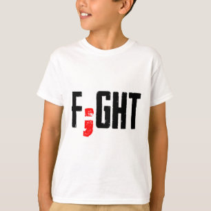 Strijd Semicolon Geestelijke Gezondheid Ondersteun T-shirt