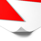 strijd tegen aids poster (Hoek)