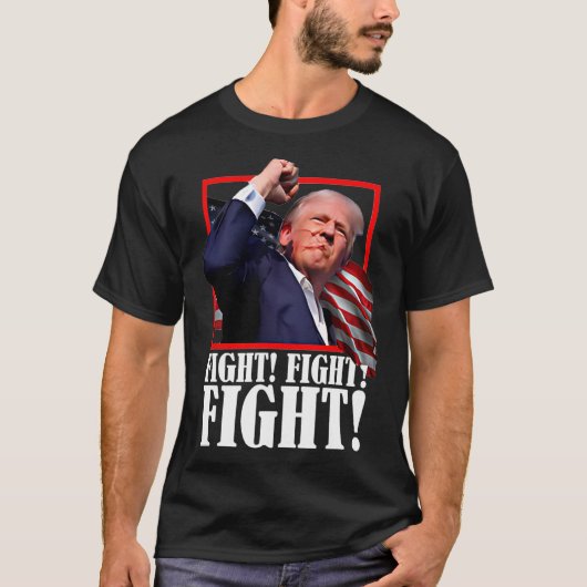 Strijd tegen Butler Pennsylvania Trump vandaag Tru T-shirt (Voorkant)