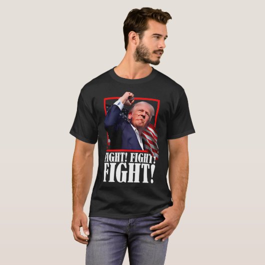 Strijd tegen Butler Pennsylvania Trump vandaag Tru T-shirt (Voorkant volledig)