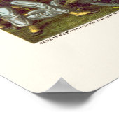 Strijd tegen Chickamauga door Kurz en Allison 1863 Poster (Hoek)