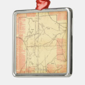 Strijd tegen Chickamauga - Kaart 2 van de burgeroo Metalen Ornament (Links)