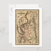 Strijd tegen Chickamauga - Kaart 3 van de burgeroo (Voorkant / Achterkant)