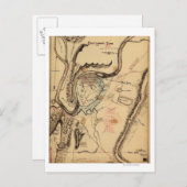 Strijd tegen Chickamauga - Kaart 4 van de burgeroo (Voorkant / Achterkant)