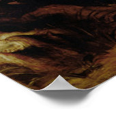 Strijd tegen de Amazons en de Grieken, c.1617 Poster (Hoek)