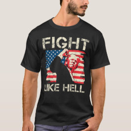 Strijd tegen de Amerikaanse Trump Stronger 2024 T-shirt