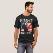 Strijd tegen de Amerikaanse Trump Stronger 2024 T-shirt (Voorkant volledig)