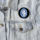 Strijd tegen de Bastards van Bataan Ronde Button 5,7 Cm (In situ)