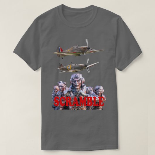 Strijd tegen de Britse krambel T-shirt (Design voorkant)
