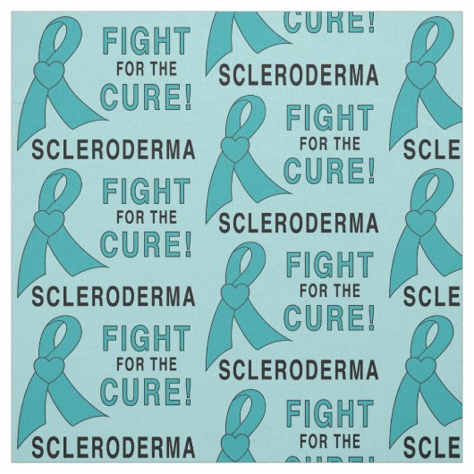 Strijd tegen de Cure Scleroderma Stof (Swatch)