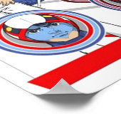 Strijd tegen de Gatchman G-kracht van de Planets   Poster (Hoek)