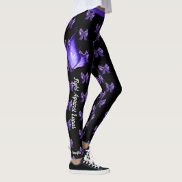 Strijd tegen de Leggings van Lupus aangepaste teks