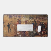 Strijd tegen de Mexicaanse geschiedenis van Puebla Bureaumat (Keyboard & Muis)