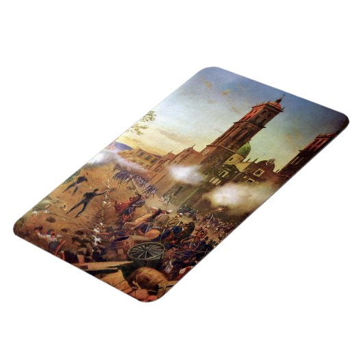 Strijd tegen de Mexicaanse geschiedenis van Puebla Magneet (Linkerzijde)