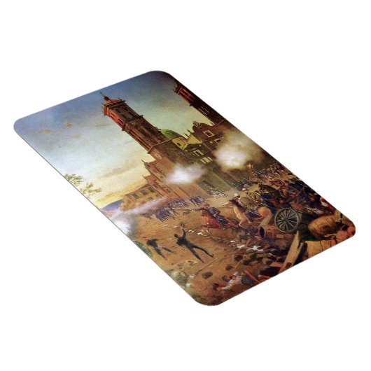 Strijd tegen de Mexicaanse geschiedenis van Puebla Magneet (Rechterzijde)