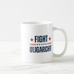 Strijd tegen de oligarchie 2025 koffiemok