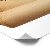 Strijd tegen de onmogelijke droom #1 poster (Hoek)