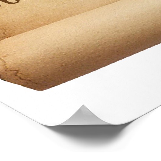 Strijd tegen de onmogelijke droom #1 poster (Hoek)