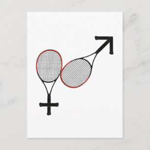 Strijd tegen de Sexen Tennis Briefkaart