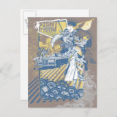 Strijd tegen de tijger briefkaart (Voorkant / Achterkant)