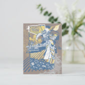 Strijd tegen de tijger briefkaart (Staand voorkant)