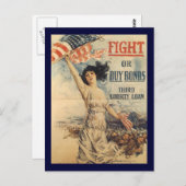 Strijd tegen de Tweede Wereldoorlog Briefkaart (Voorkant / Achterkant)