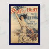 Strijd tegen de Tweede Wereldoorlog Briefkaart (Voorkant)