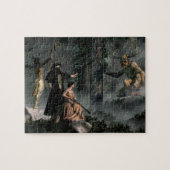 Strijd tegen de Wendigo Legpuzzel (Horizontaal)