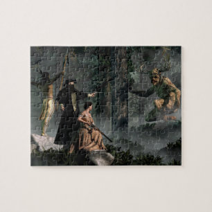 Strijd tegen de Wendigo Legpuzzel