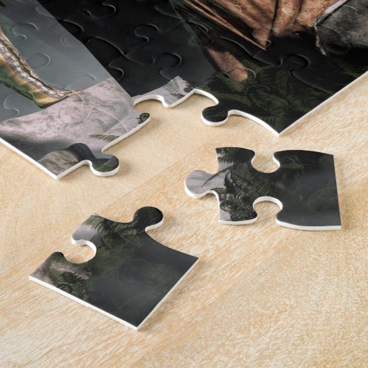 Strijd tegen de Wendigo Legpuzzel (Zijkant)