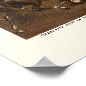 Strijd tegen de wilde natuur door Kurz en Allison  Poster (Hoek)