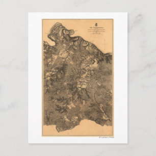 Strijd tegen de wilde natuur - Panoramiek in de bu Briefkaart